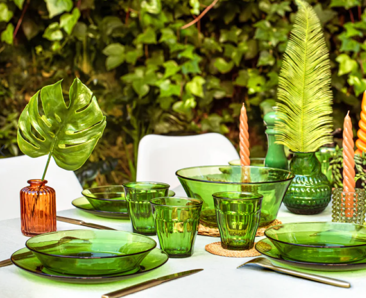 5 PIECES TO GO BOLD AND GO GREEN | Duralex |