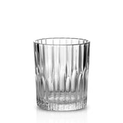 Manhattan Old Fashioned Glass - Set of 6 by Duralex, showcasing a clear glass tumbler with ridged surface.