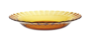 Duralex USA Le Picardie® Amber Soup Plate 9", Set of 6 Le Picardie® Amber Soup Plate 9", Set of 6