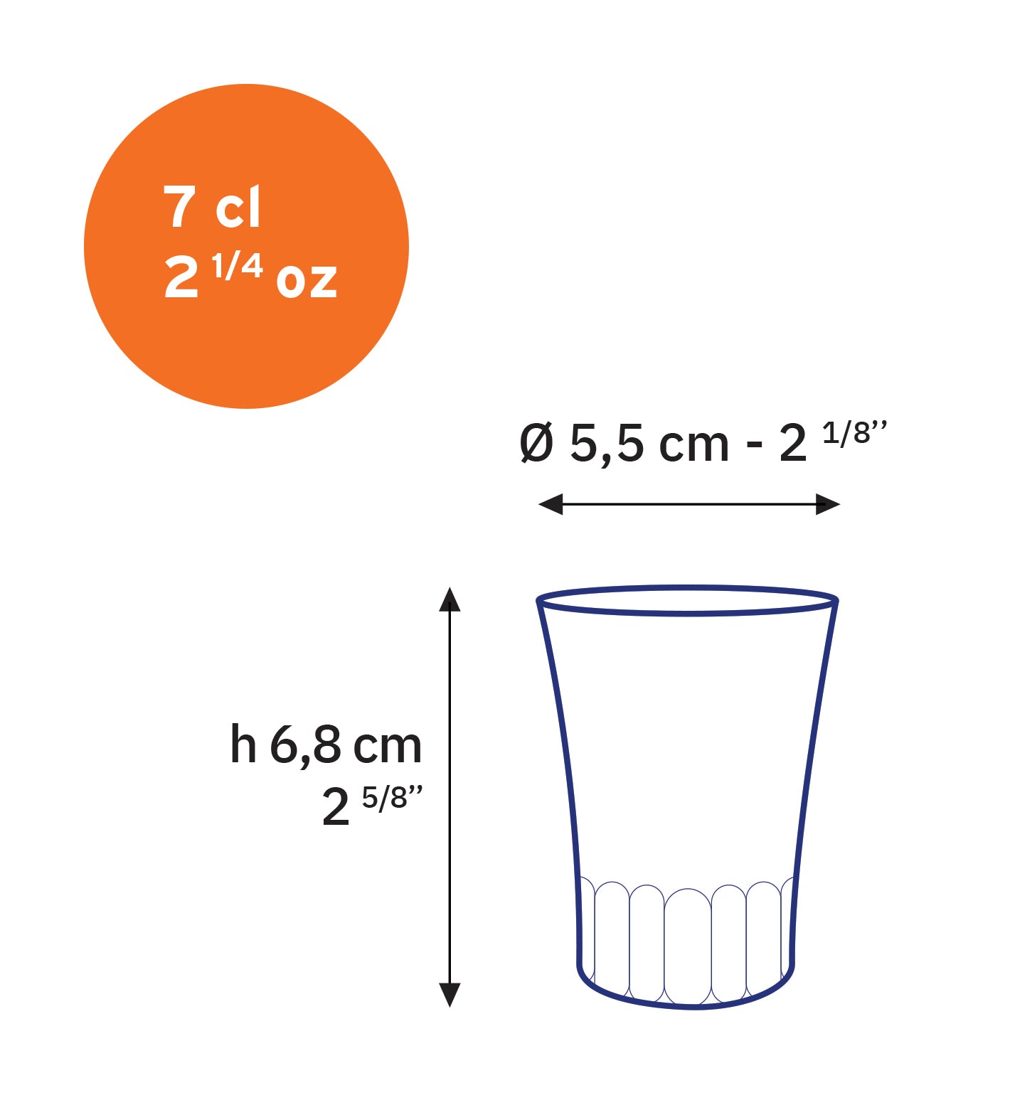Amalfi Glass Tumbler - Set of 4