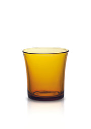 Lys Amber Glass Tumbler, Set of 6