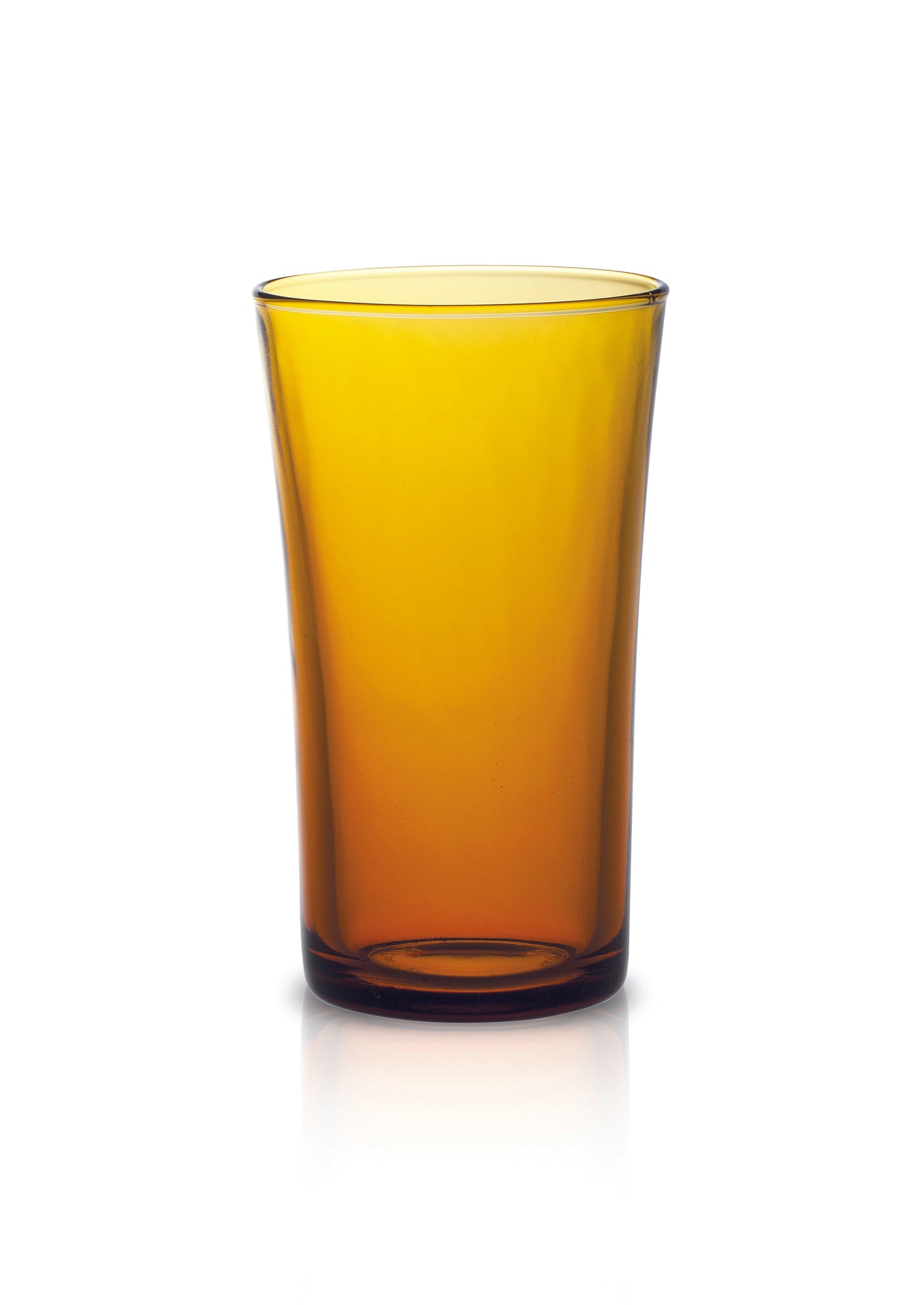 Amber Glass Tumblers – Lys Set of 6