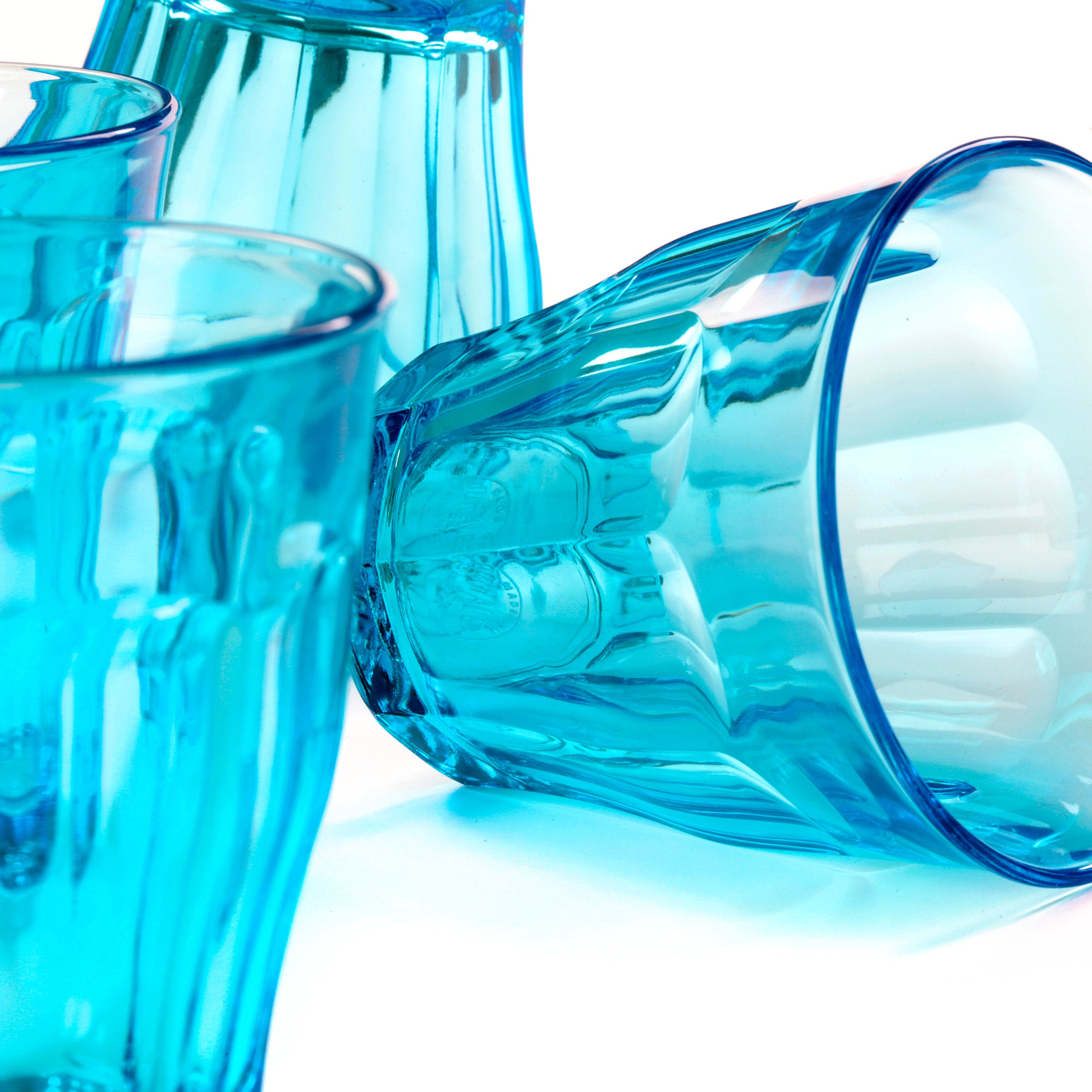 Le Picardie® Turquoise Glass Tumbler - Set of 6