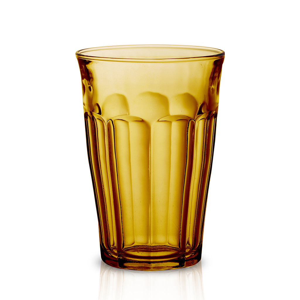 Le Picardie® Amber Glass Tumbler, Set of 6