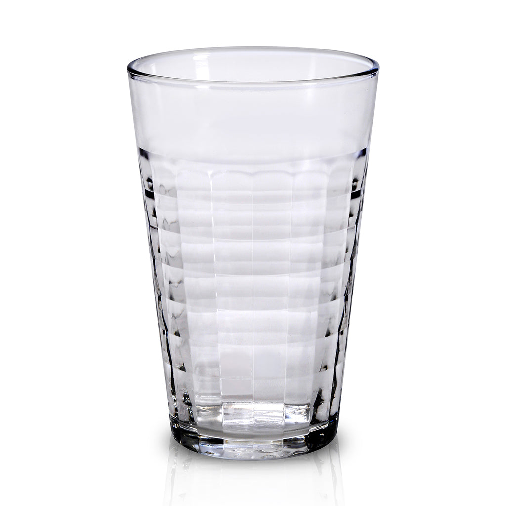 Prisme Clear Glass Tumbler, Set of 6