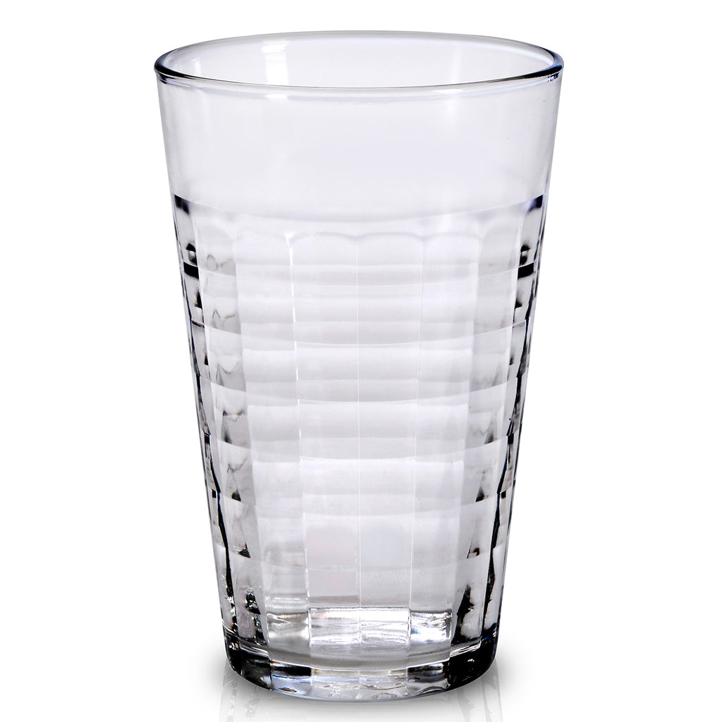 Prisme Clear Glass Tumbler, Set of 6
