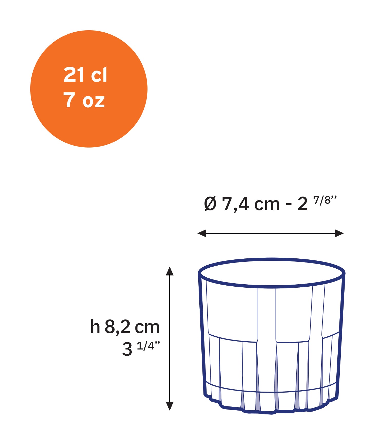 Jazz Glass Tumbler