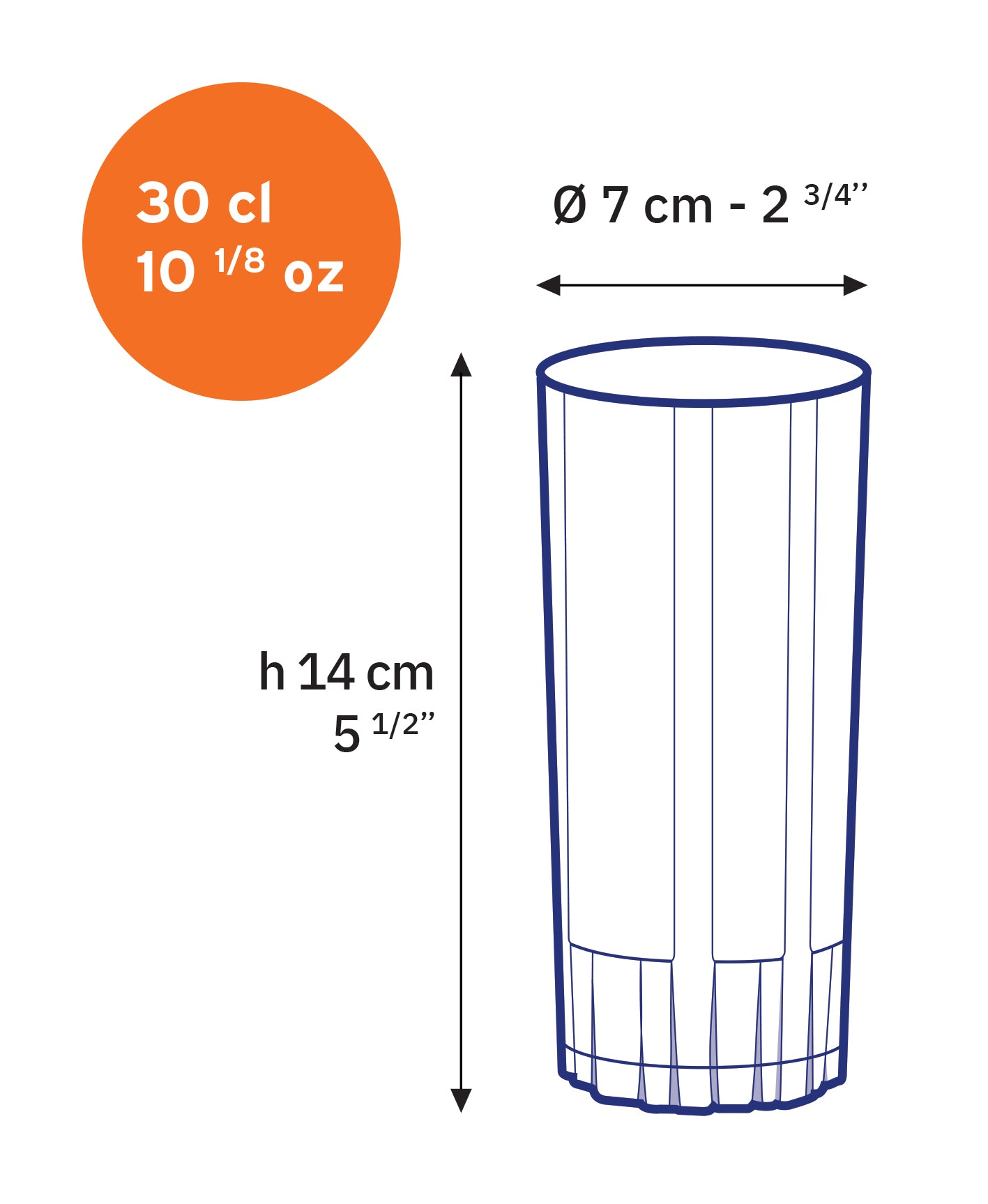 Jazz Glass Tumbler