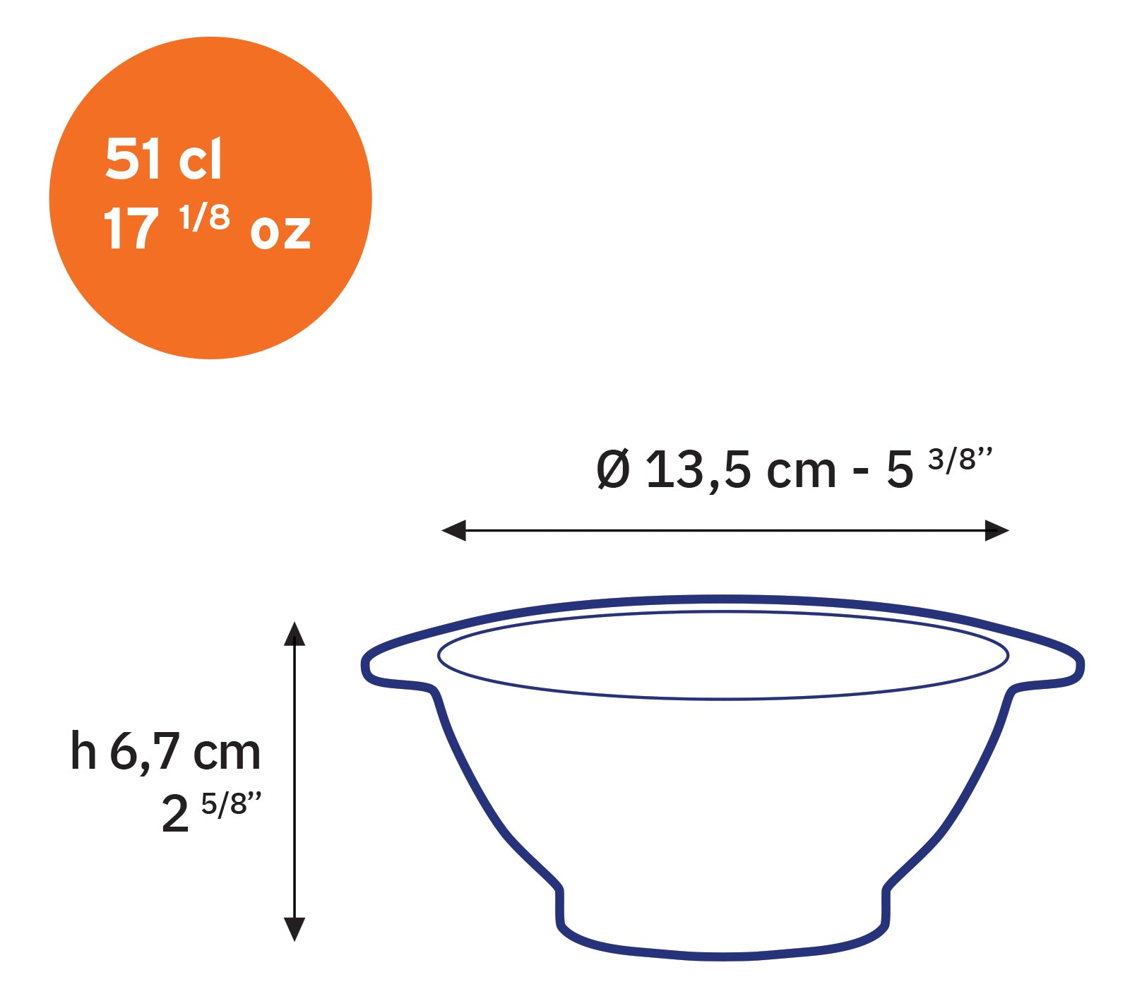 Lys Green Glass Bowl with Handles - Set of 6