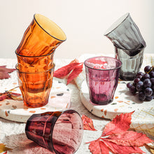 Le Picardie® Mixed Color Glass Tumbler Set 8.38oz, Set of 4 Product Image 3
