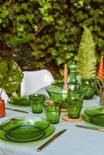Lys Green Glass Dessert Plate 7.5", Set of 6 Product Image 3