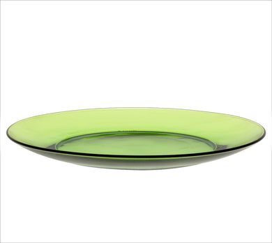Lys Green Dinner Plate, 9.25"