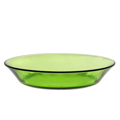 Lys Green Soup Plate, 7.67"