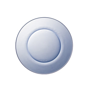 Duralex USA Lys Marine Blue Glass Dessert Plate 7.5", Set of 6 Lys Marine Blue Glass Dessert Plate 7.5", Set of 6