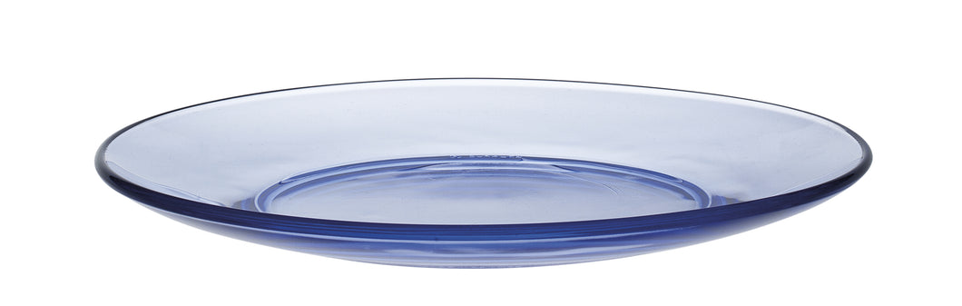 Duralex USA Lys Marine Blue Dessert Plate 7.5", Set of 6 