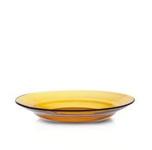 Lys Amber Glass Soup Plate Product Image 5