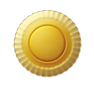 Duralex USA Le Picardie® Amber Dessert Plate 8 1/8", Set of 6 Le Picardie® Amber Dessert Plate 8 1/8", Set of 6