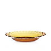 Le Picardie® Amber Glass Soup Plate 9", Set of 6
