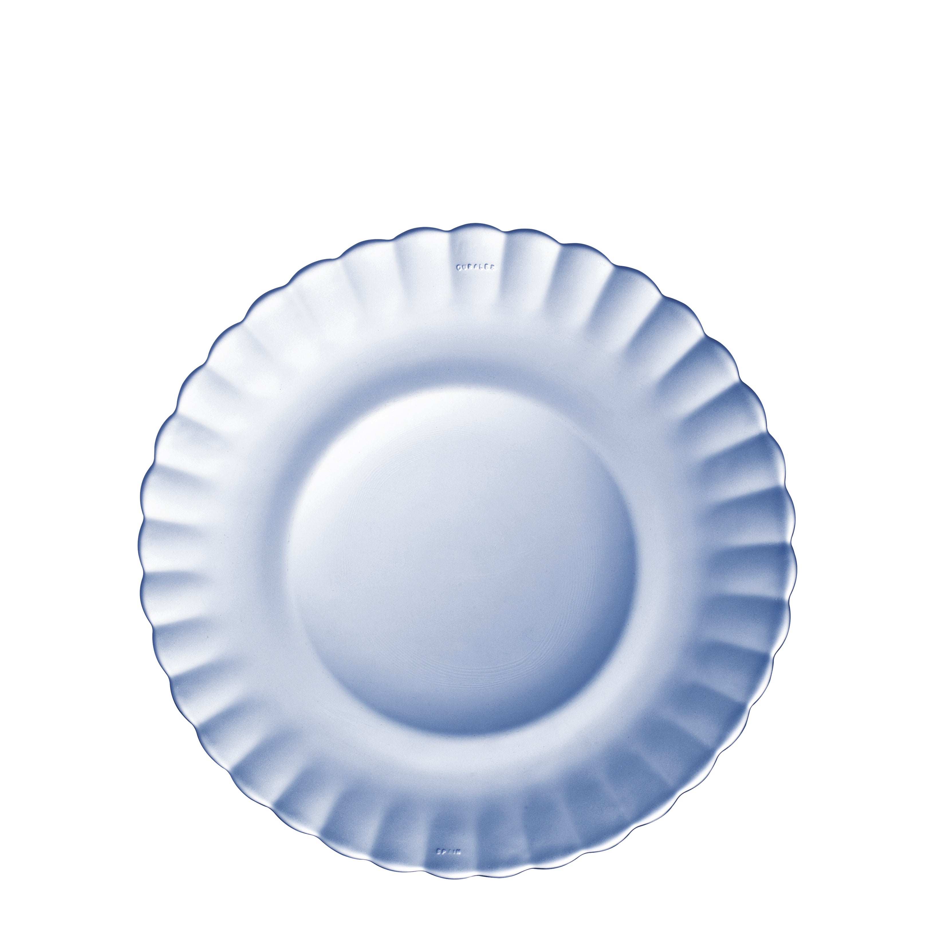 Marine Glass Dessert Plates 8