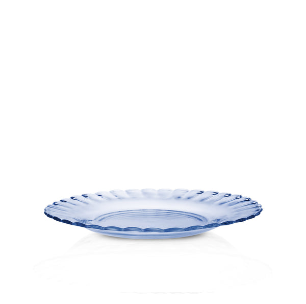 Marine Glass Dessert Plates 8