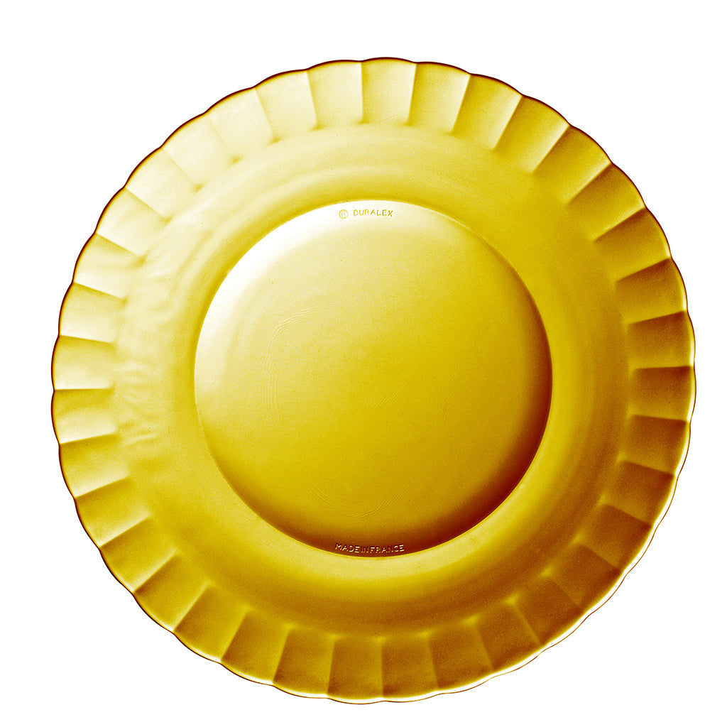 Le Picardie® Amber Glass Dinner Plate 10.25", Set of 6