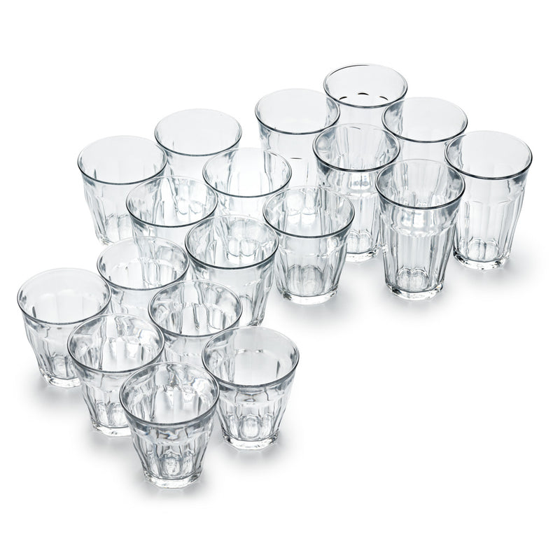 18-Piece Glassware Set Includes: 6 Piece 12 Oz. Highball Glasses