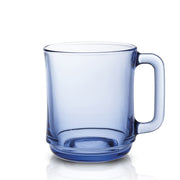 Lys Marine Stackable Glass Mug - 10.38 oz Set of 6