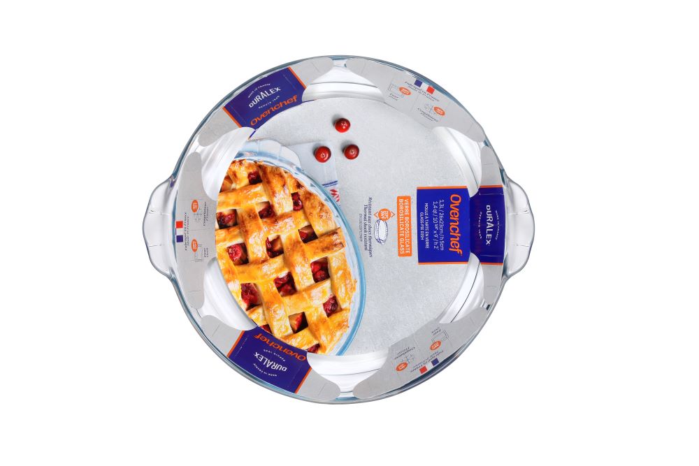 Ovenchef Tempered Glass Pie Dish