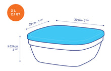 Freshbox Glass Square Bowl Product Image 36