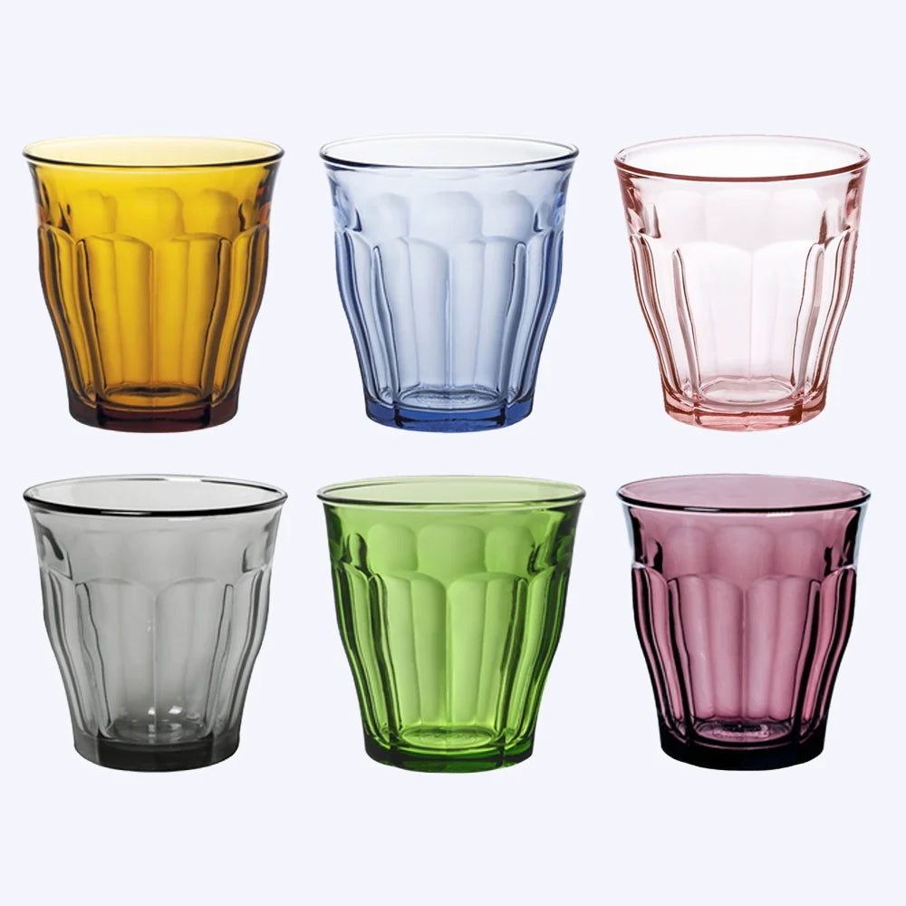 Duralex Le Picardie 6 Color 8-3/8 oz Set of Tumblers