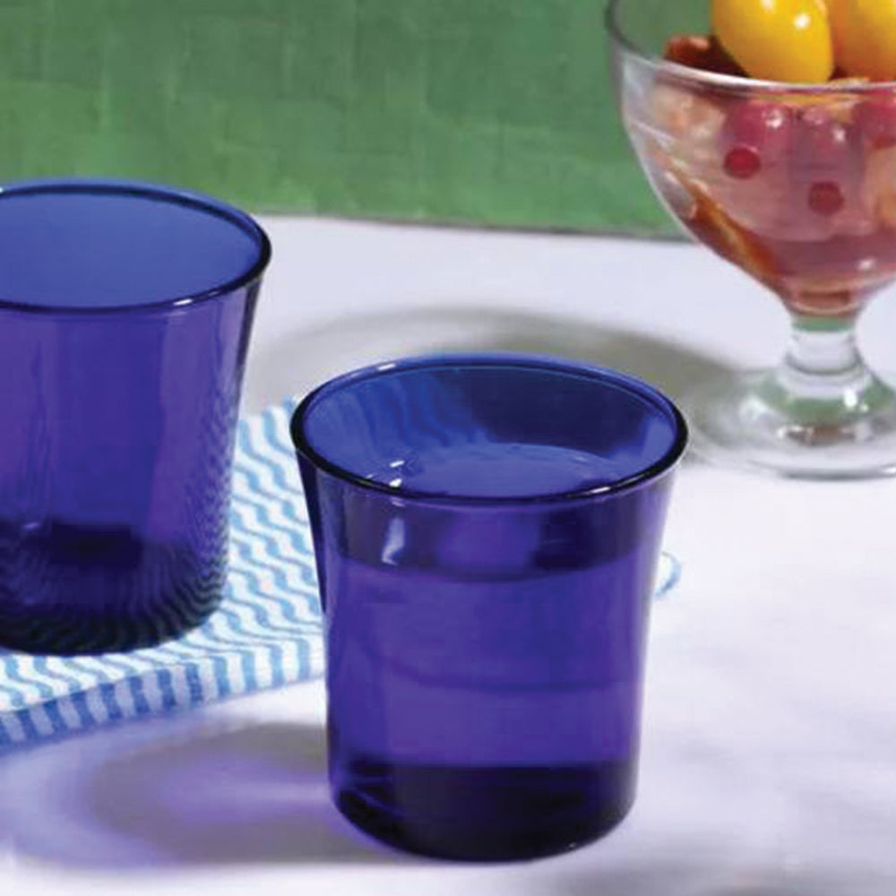 Lys Sapphire Glass Tumbler 7 oz - Set of 6 - Thumbnail 2