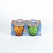 Le Picardie® Anniversary Mixed Color Glass Tumblers - Set of 4