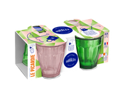 Le Picardie® Mix & Match Color Glass Tumbler Set 8.38oz, Set of 4