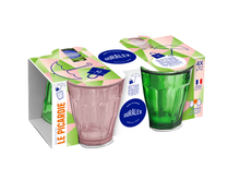 Le Picardie® Mix & Match Color Glass Tumbler Set 8.38oz, Set of 4 Product Image 1