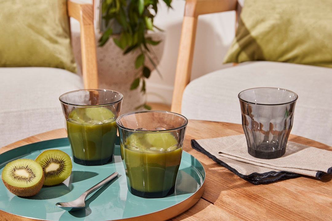Le Picardie® Grey Glass Tumbler, Set of 6