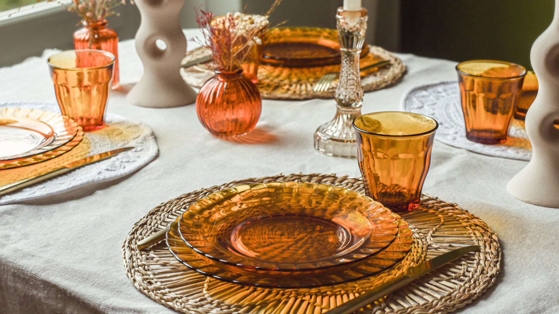 Le Picardie Amber Soup Bowl Set - 6 Bowls | Duralex USA