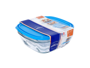 Freshbox Square Storage Set - 3 Pieces (.6, 1.2, 2.1 Quart) + Lids - Final Sale