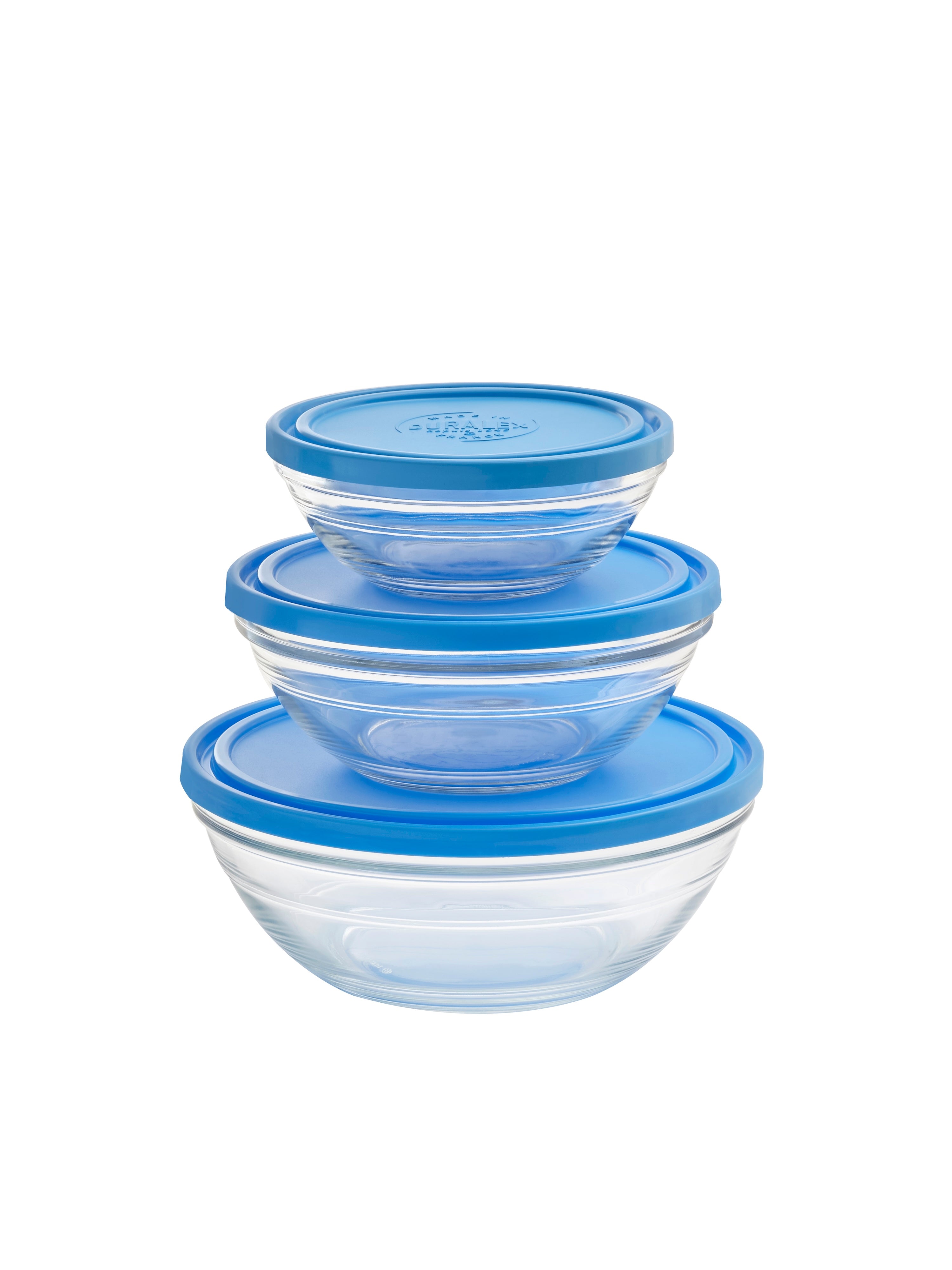 Freshbox Round Storage Set - 3 Pieces ( .5, 1, 1.6 Quart) + Lids - Final Sale