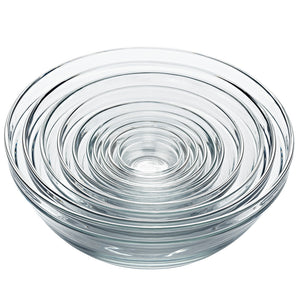 Duralex USA Le Gigogne® Clear Stackable Bowl Set, Set of 10 Le Gigogne® Clear Stackable Bowl Set, Set of 10