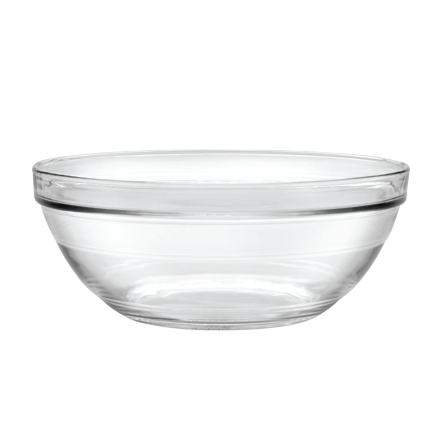 Glass Mixing Bowls with Lids Set of 3 - Large Kitchen Salad Space