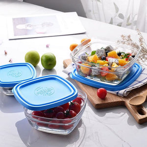 Freshbox Square Bowl with Lid, Duralex USA