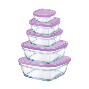 Duralex Freshbox Square Bowl with Lid Freshbox Square Bowl with Lid