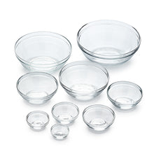 Le Gigogne® Clear Stackable Bowl Set, Set of 9 Product Image 1