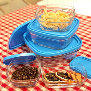 Duralex Freshbox Square Bowl with Lid Freshbox Square Bowl with Lid