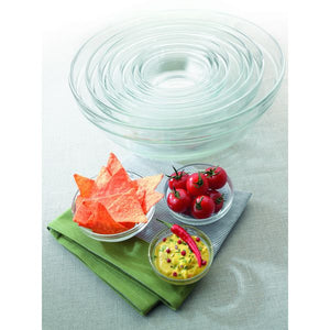 Duralex Le Gigogne® Stackable Clear Glass Bowl Lifestyle