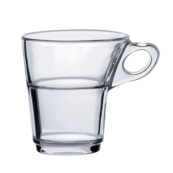 Caprice Glass Espresso Mug - Set of 6 - Thumbnail 2