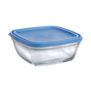 Duralex Freshbox Square Bowl with Lid Size: 7.9 inch